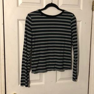 Rue 21 striped long sleeve shirt